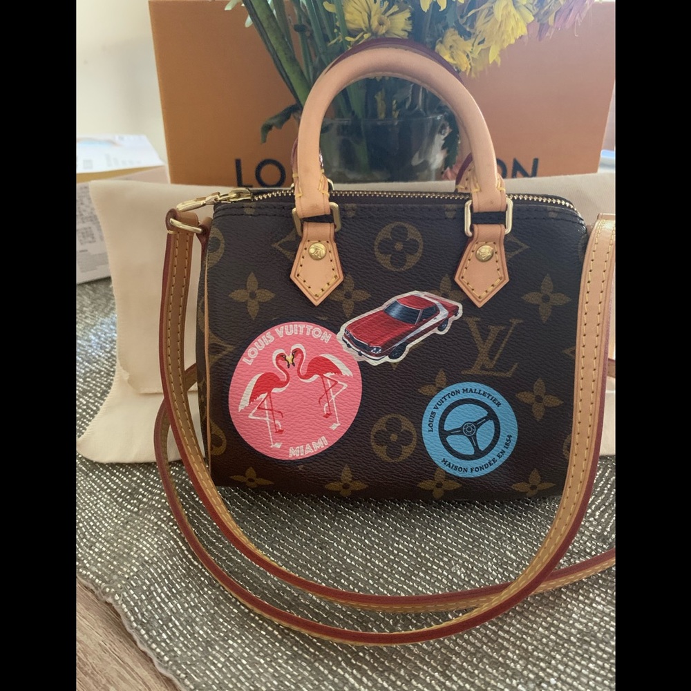🌎🪐Louis Vuitton Speedy Nano World Tour🪐🌎